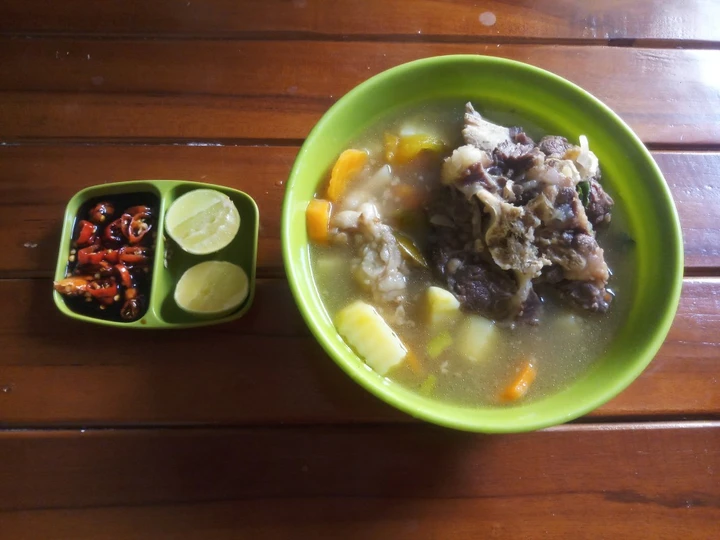 Langkah Mudah untuk Membuat Resep Sop buntut sapi presto Anti Ribet, Bikin Ngiler