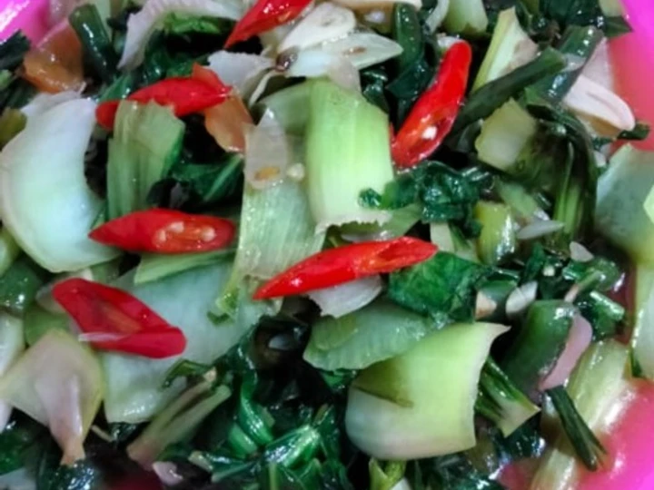 Easy Steps Make Recipes 13. Tumis Pokcoy Kacang Panjang Saos Tiram the Awesome  Perfect.