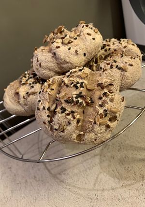 Házi zsemle Szafi módra :) recept fotója