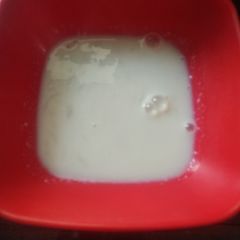 A picture of Rice coconut kheer.