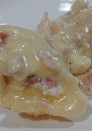 Foto de Conchiglioni recheados com presunto e ricota
