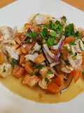 Ceviche fresquito y sabroso