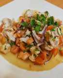 Ceviche fresquito y sabroso