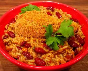 Easy Recipe Mikes Crispy Cajun Legs Over Red Beans  Rice Home Style