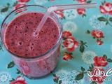 عصير الفراوله الجامدة