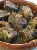 Sangre "encebollada" (en salsa de cebolla)