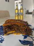 Pastelon aka plantain lasagna