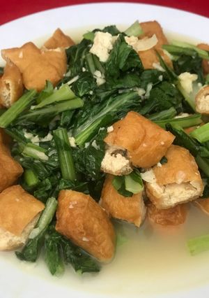 Foto resep Caisim cah bawang putih