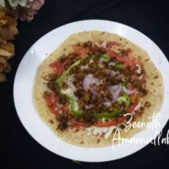 A picture of Rotizza (with Lamb Mince).