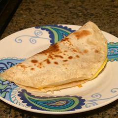 A picture of Simple Egg & Cheese Breakfast Tortilla.