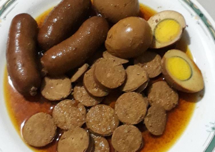 Bumbu mengolah Sosis babi Lezat