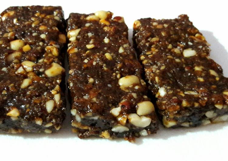 Recipe of Quick Peanut Chocolate Bar