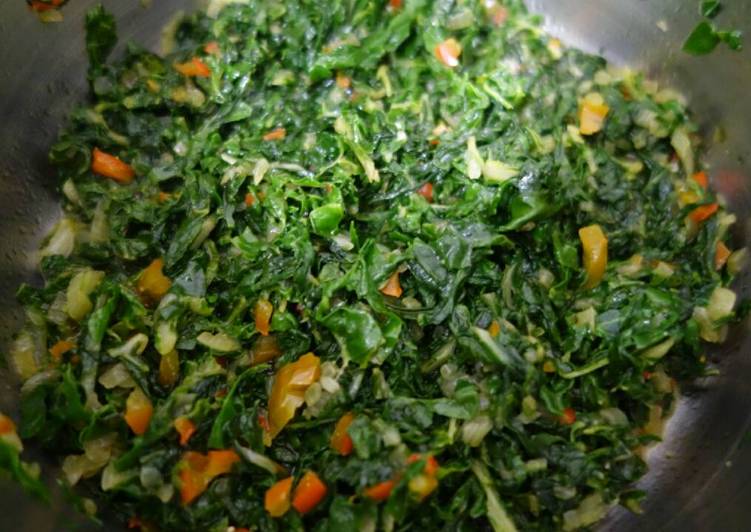 Simple Way to Prepare Perfect Spinach just simple