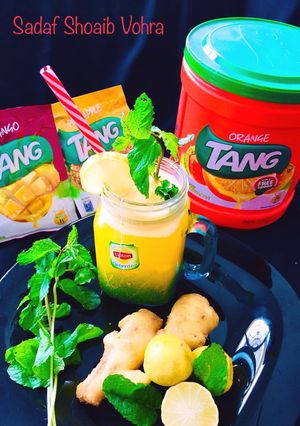 A picture of Iced tea #Ramazankitayari #CookpadApp.