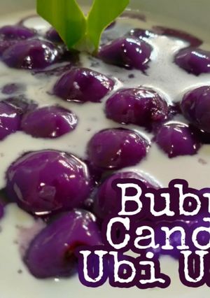 Foto resep Bubur Candil Ubi ungu