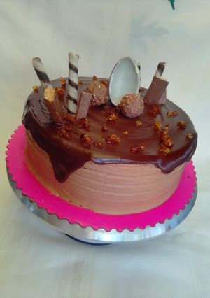 Una foto de Pastel de chocolate 🍫