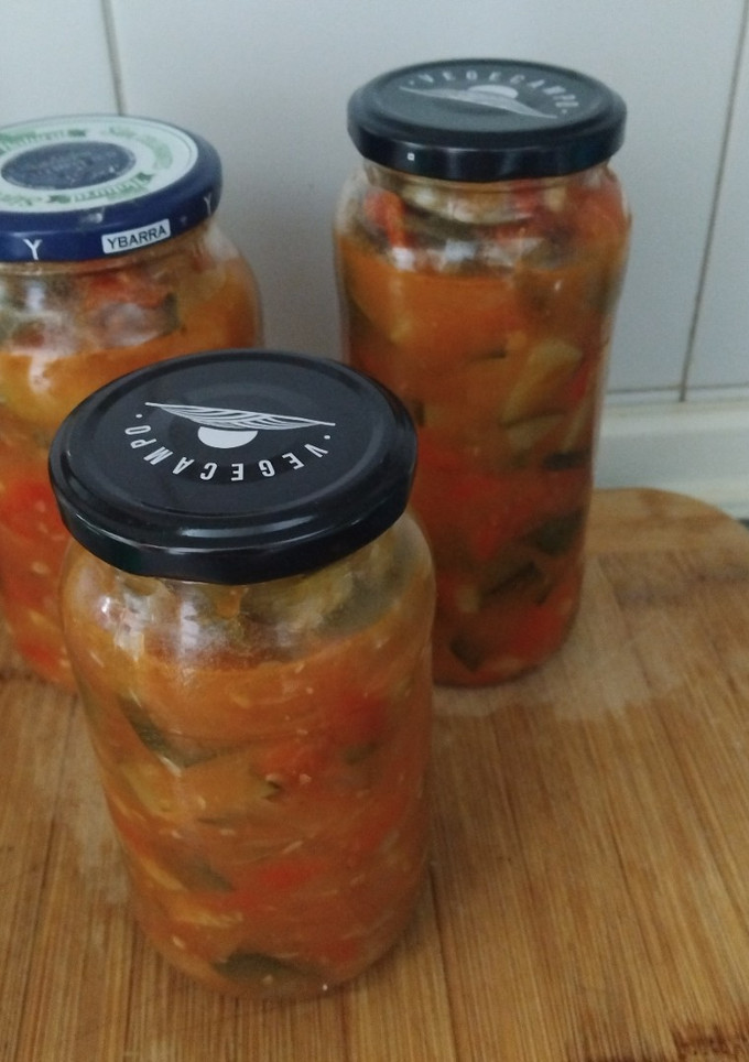 Una foto de Pisto al horno 🫑🌶️ 🍅