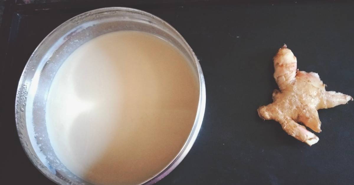 Soy milk pudding in ginger flavour Recipe by Kalpana Rai Cookpad