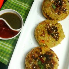 A picture of Sesame Vegetables Gold Coin.