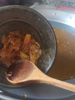Una foto de Aceite de langostinos