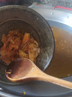 Una foto de Aceite de langostinos