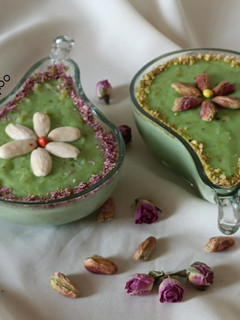 عکسی از دستور فرنی پسته