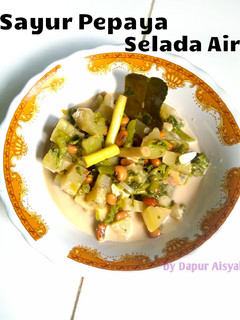 Foto resep Sayur Pepaya Selada Air