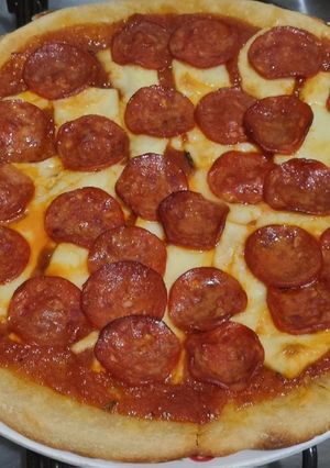 Una foto de Masa para pizza