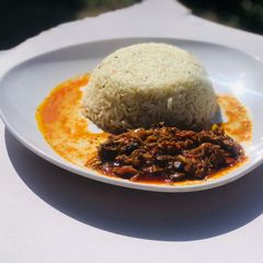 A picture of Ofada rice.