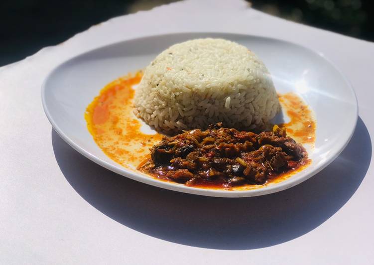 Recipe of Any-night-of-the-week Ofada rice