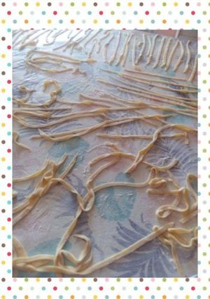 Una foto de Pasta / Fideos Casero 😋