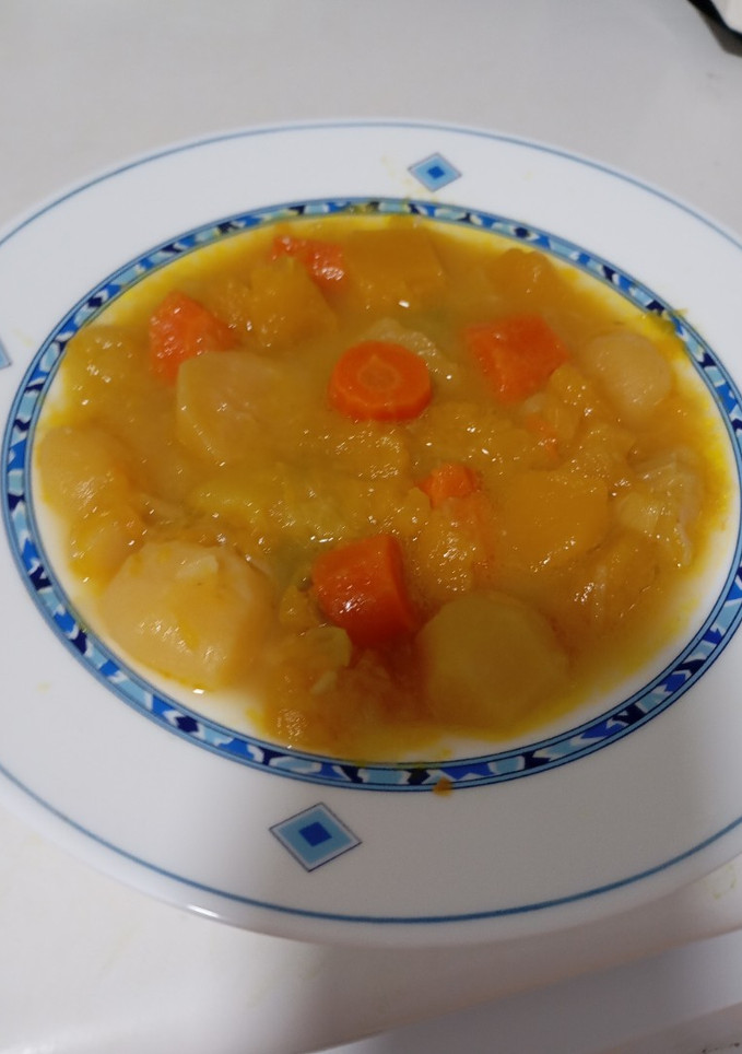 Una foto de Sopa de verduras