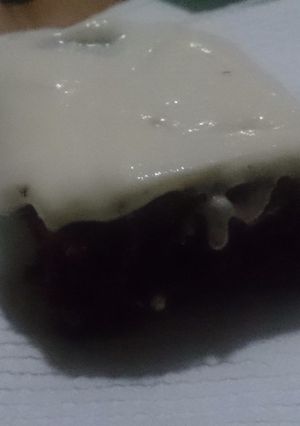 Una foto de Brownie al limón