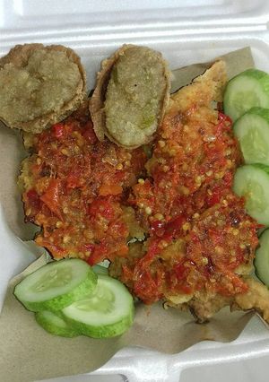 Foto resep Ayam geprek ala me