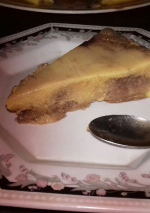 Una foto de Flan con Vainillas