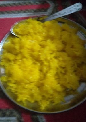 A picture of Yellow rice.