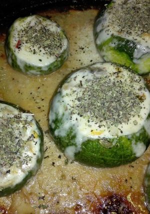 Una foto de Zapallitos Rellenos al gratén!!