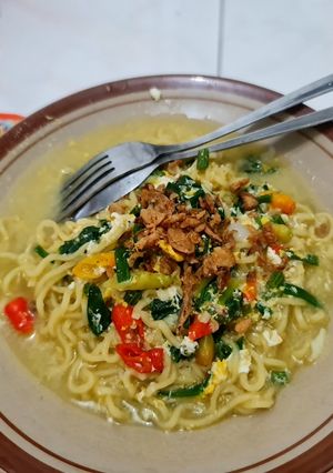 Foto resep Mie Rebus Kampung