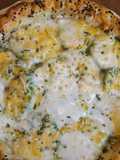 Pastel de pollo y bocconcini
