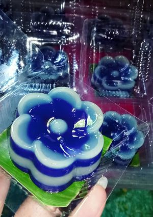 Foto resep Lapis kanji bunga cantik