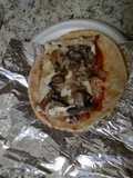 Chicken parm on pita wrap