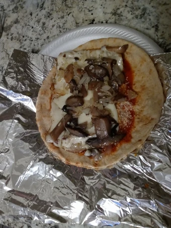Recipe Chicken parm on pita wrap the Delicious Makes you drool