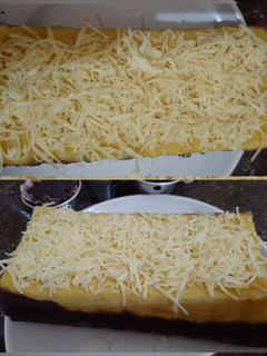 Foto resep Black glutinuos cream cheese cake