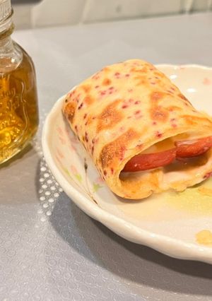換季輕食-太陽蛋餅沙拉卷 的食譜成品照片