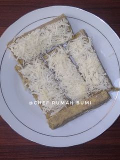 Foto resep 36. Bolu Pisang Kukus Topping Keju