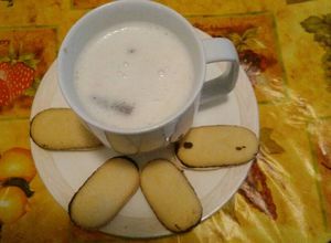 Una foto de Atole de plátano (banana)
