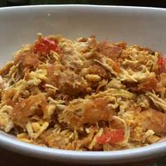 Ayam Geprek Pedas রেসিপির প্রধান ছবি