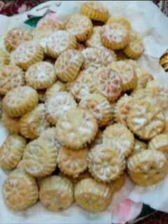 صورة لوصفة كعك تمر بالطحين