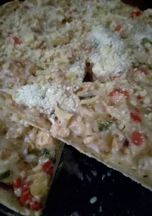 Una foto de Tarta de pollo