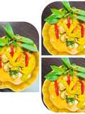 แกงคั่วฟักทองไก่